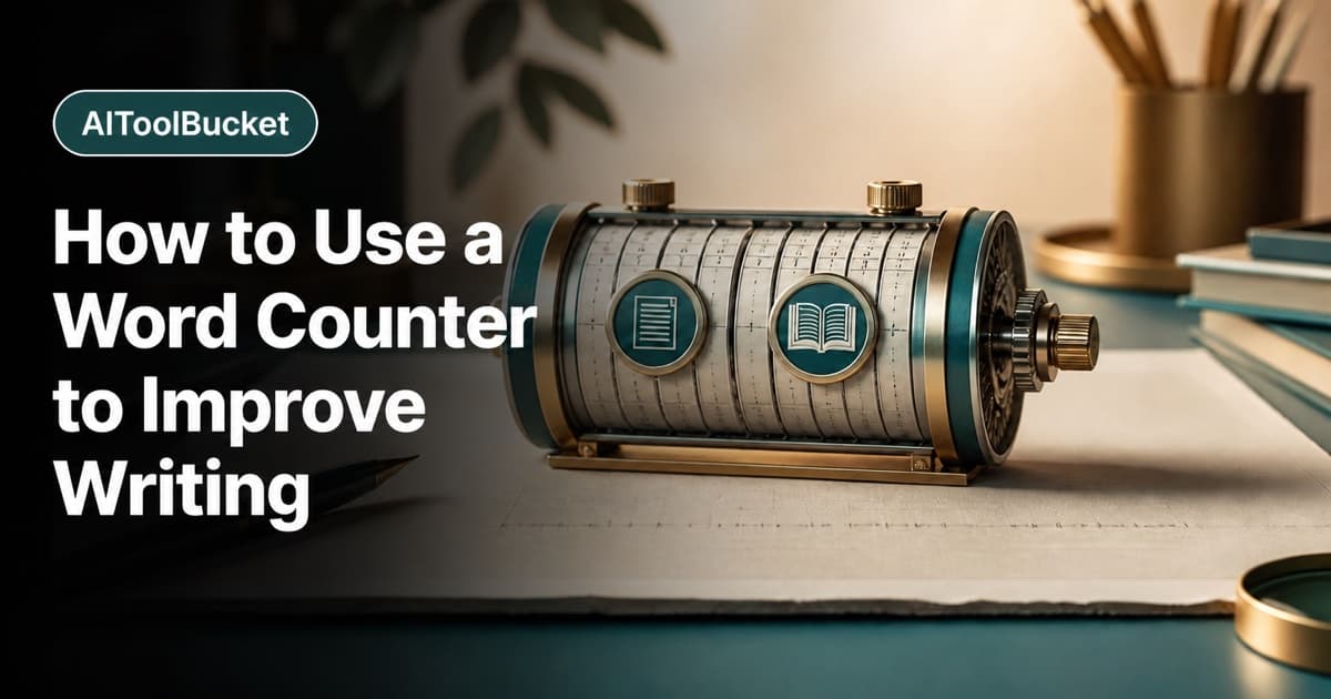 How to Use a Word Counter to Improve Writing — Measure length, reading time, and density without writing to an arbitrary number.